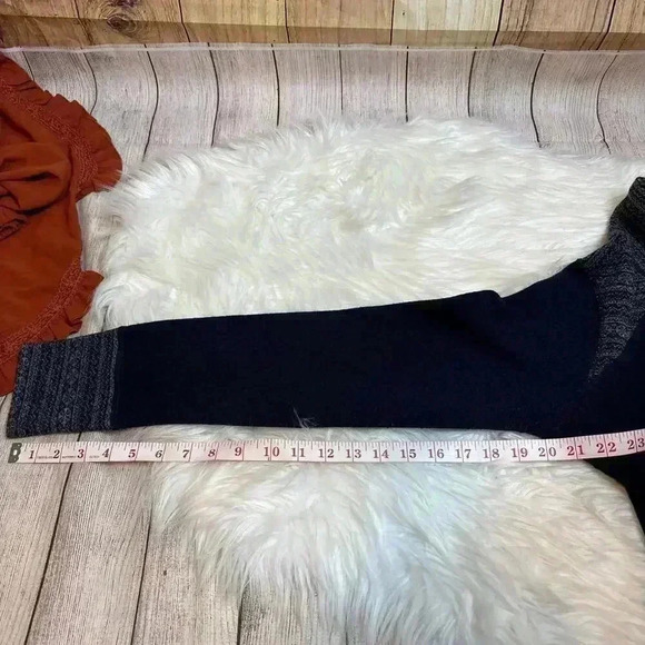 Dakini Wool Blend Jacket Sweater Navy Size M - Picture 10 of 10